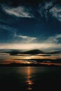 Golden Gardens Sunset by Dan Keusal