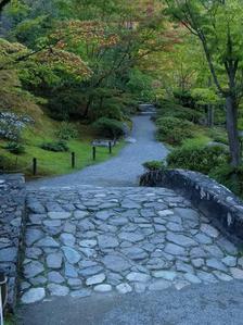 Stone Bridge, Japanese Garden, WA Park Arboretum, Seattle. Photo 2019 by Dan Keusal